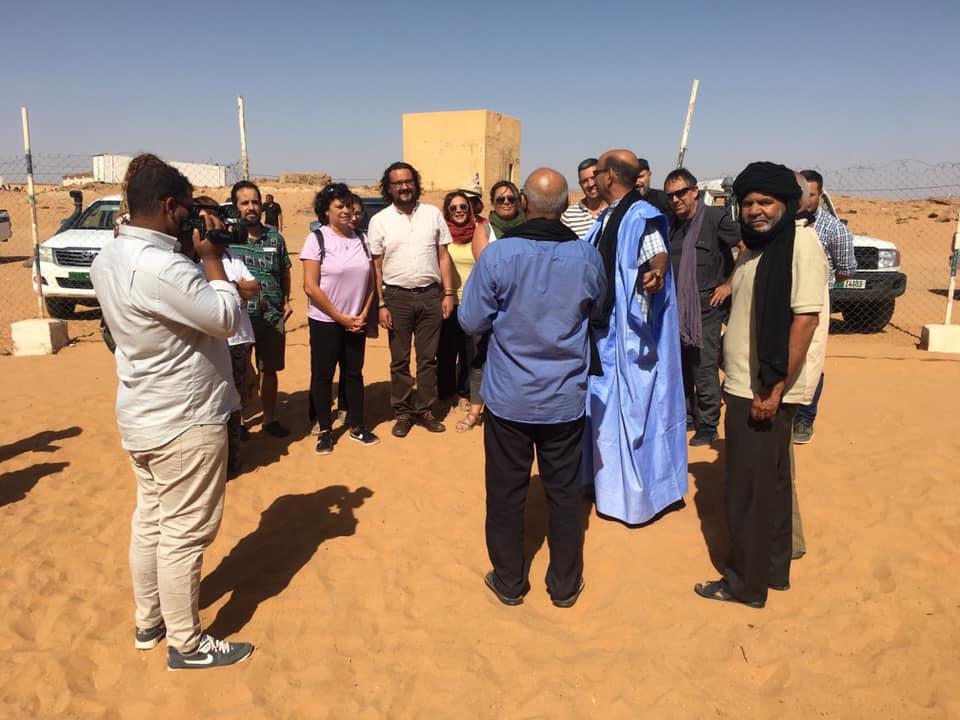 El Alcalde de Rota participa en una expedición a los campamentos de refugiados para visitar proyectos de colaboración con el pueblo saharaui