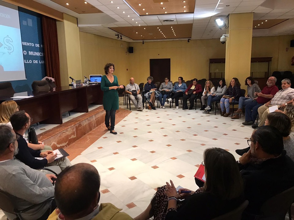 Asociaciones y entidades roteñas conocieron otras vías de financiación a través del taller impulsado por Participación Ciudadana con la Diputación de Cádiz