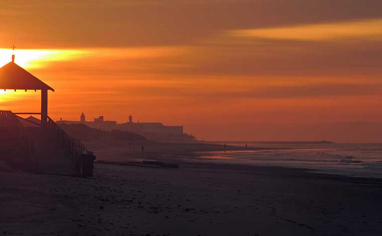 Amanecer sobre las playas de Rota (C) [5] J.J. Corbal