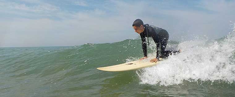 Clases de Surf en Rota © Club Surf Educa
