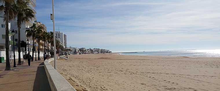 Paseo marítimo de Rota