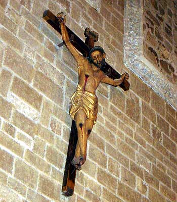 Cristo Crucificado, Iglesia Mayor Parroquial de Nuestra Señora de la O de Rota