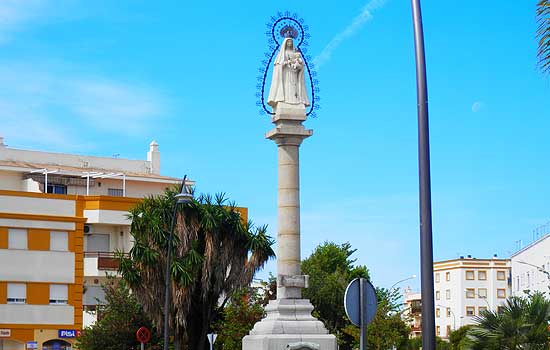 Monumento Virgen de Ntra. Sra. del Rosario, Rota