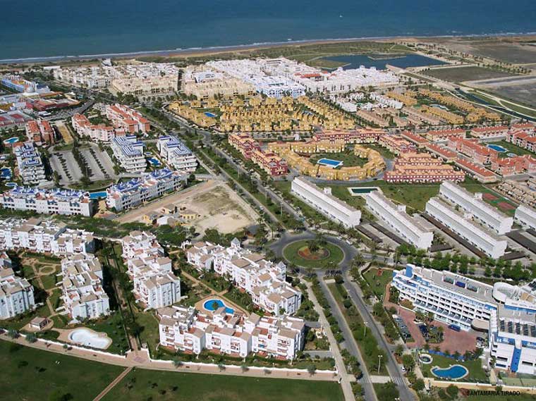 Costa Ballena Rota, urbanizaciones