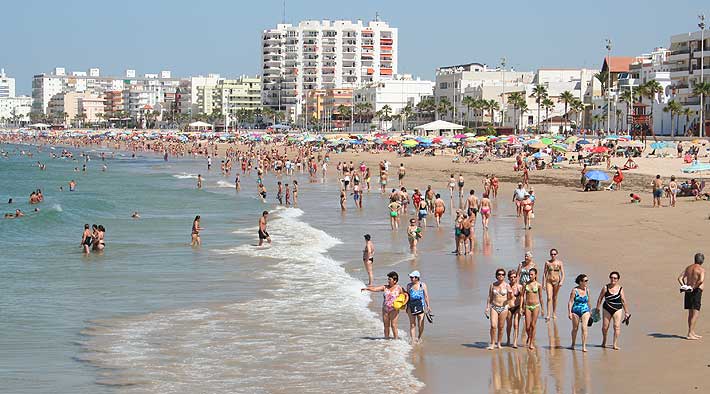 Panorámica de la Playa de la Costilla de Rota (c) José Manuel Bolaños