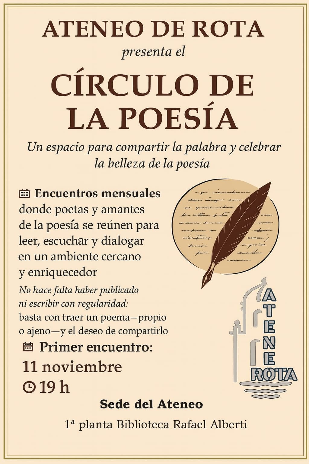 Círculo de la Poesía del Ateneo de Rota