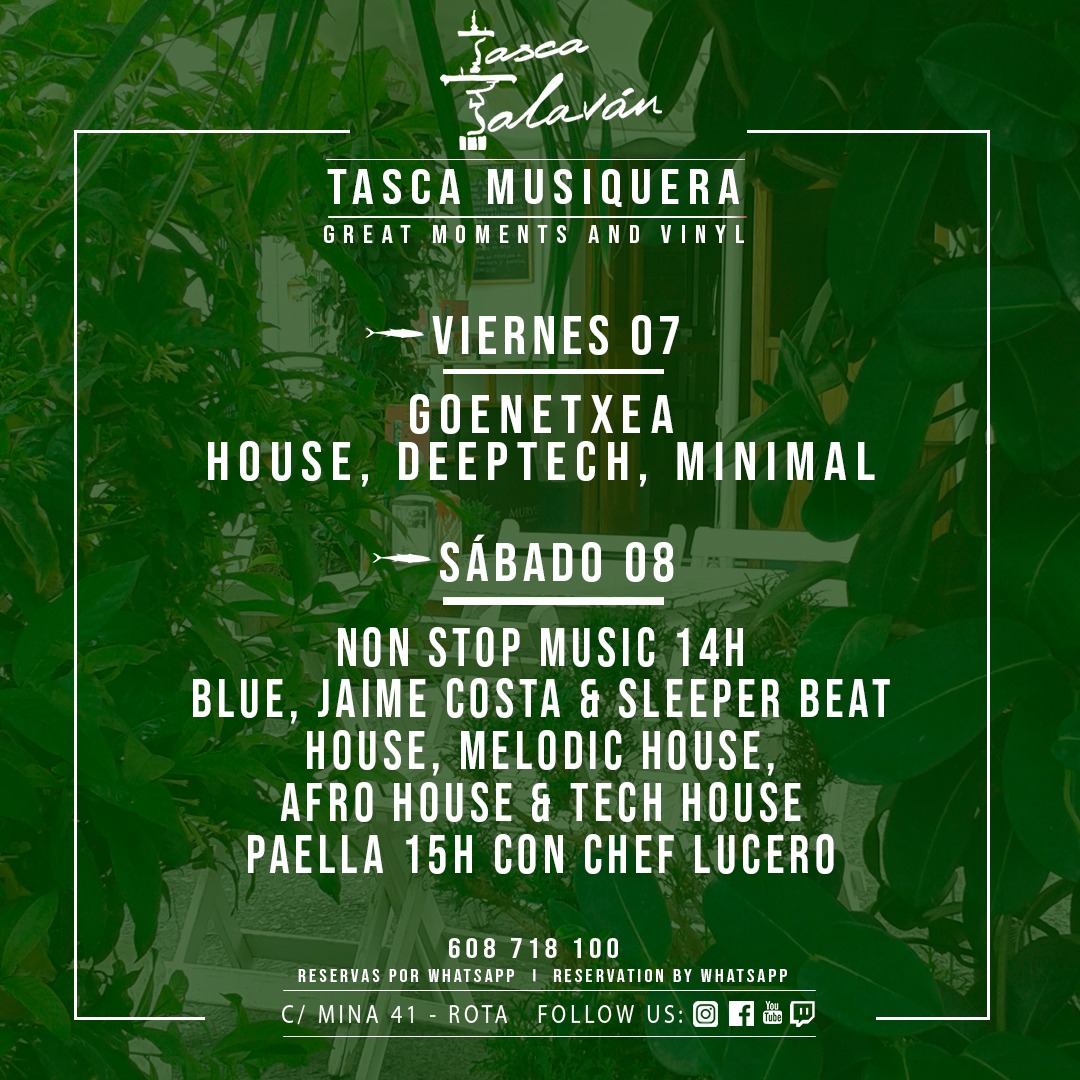 Dj Goenetxea: House, Deeptech y Minimal.