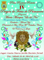 IV Pregón de Feria de Primavera