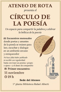Círculo de la Poesía del Ateneo de Rota