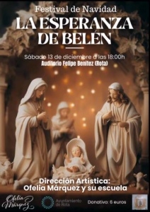 Festival de Navidad: “La esperanza de Belén” 